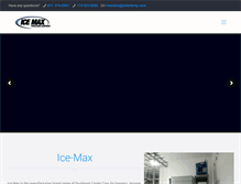 Tablet Screenshot of ice-max.com